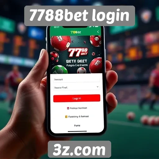 Facilidade de uso do 7788bet login em dispositivos móveis